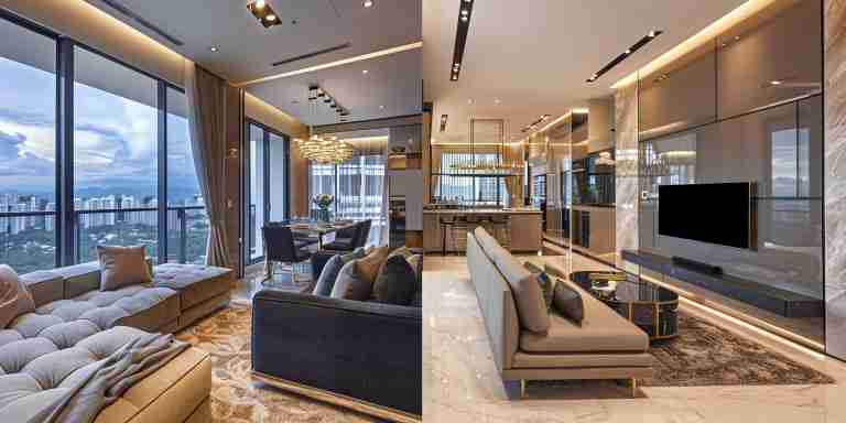 Unbeatable Design Maximizing Space in a Luxurious High-Rise Condo